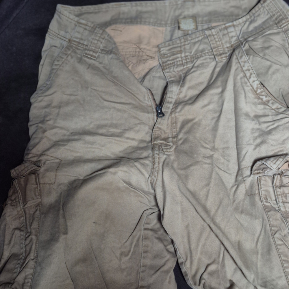Men's Tan Cargo Shorts